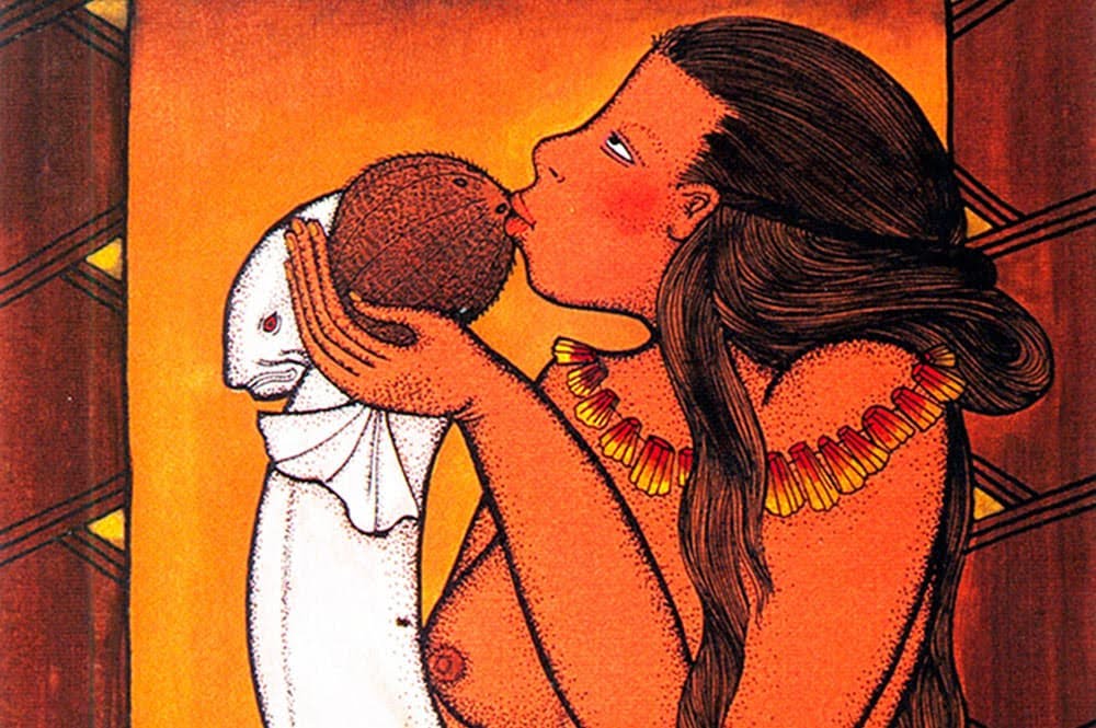 LA LÉGENDE DE L'ANGUILLE, UN MYTHE POLYNÉSIEN