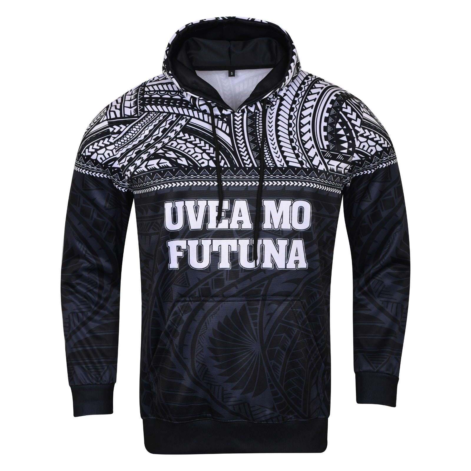Pull Sweat à capuche -  Wallis Futuna Black