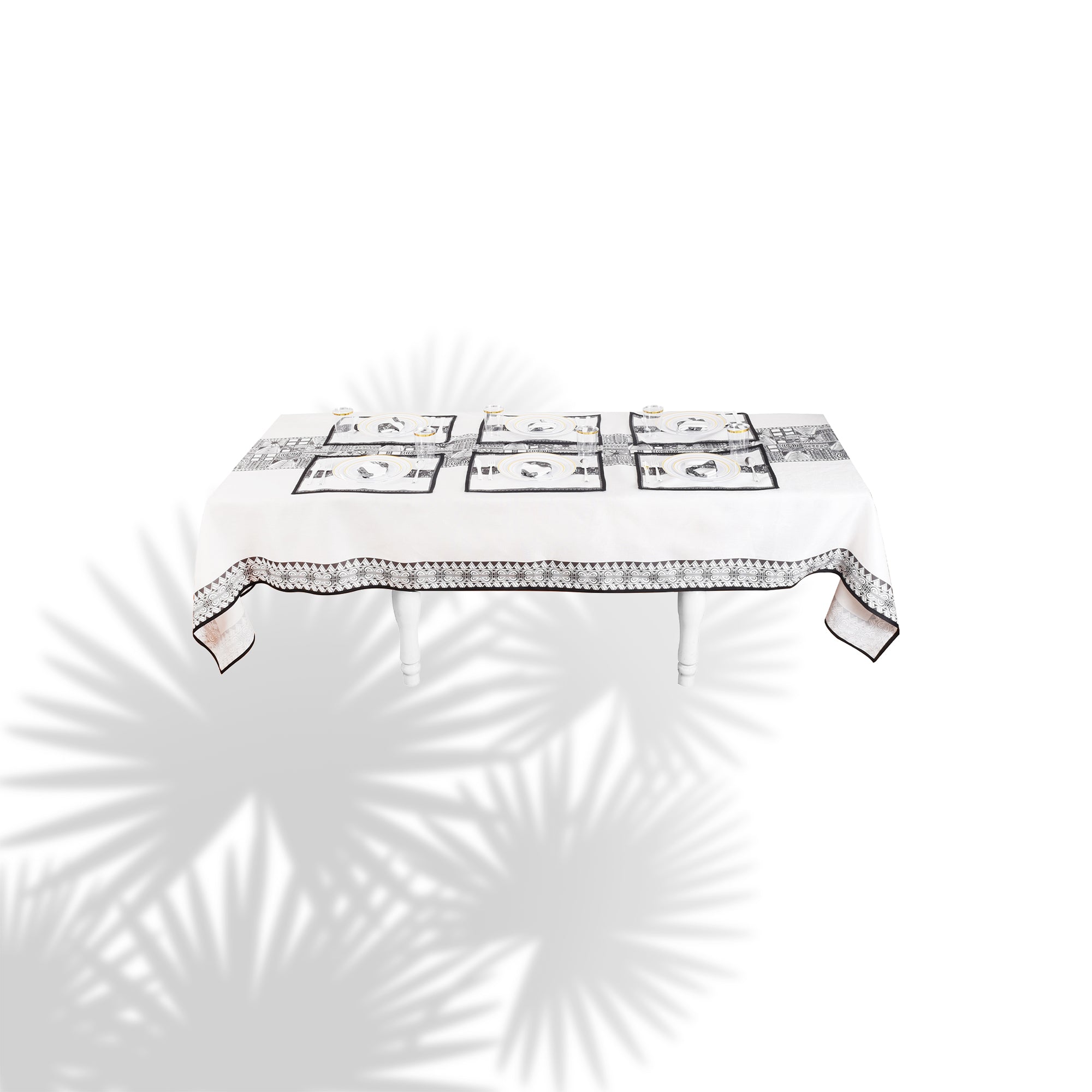 Nappe de Table Tapa - Noir