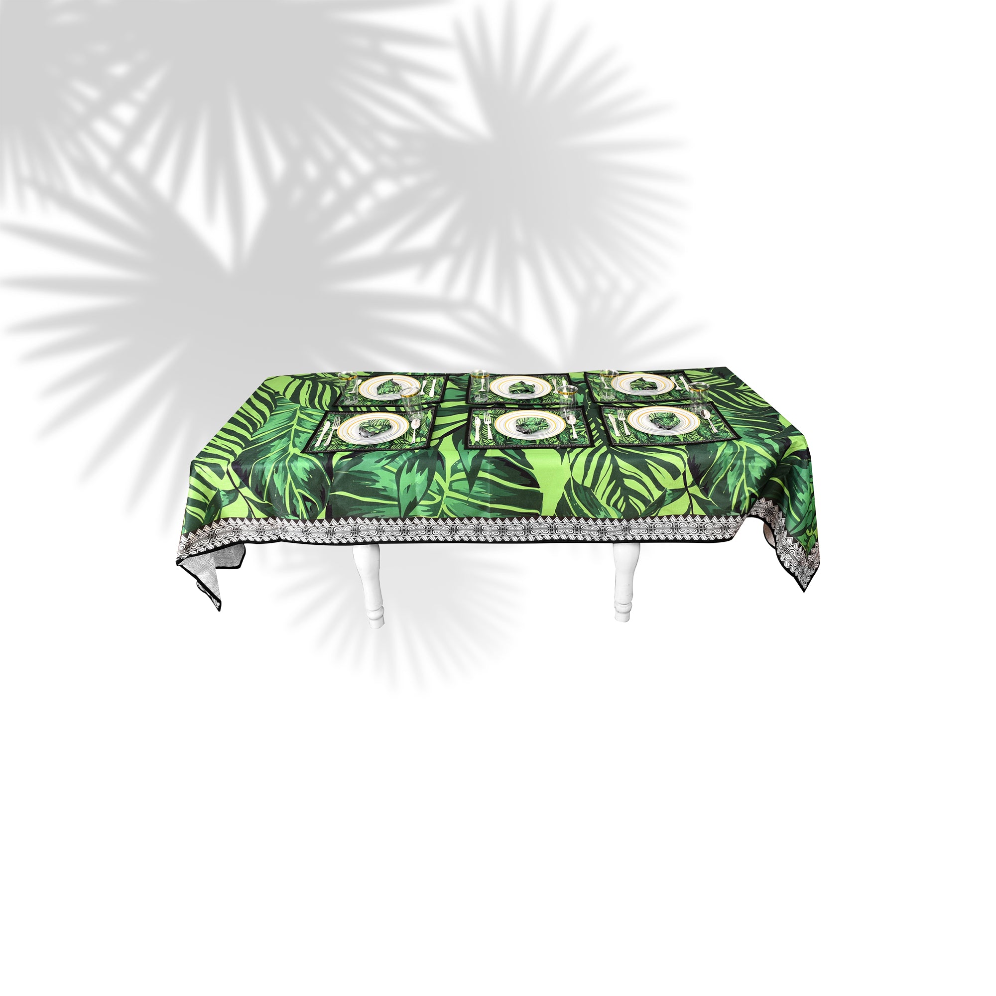 Nappe de Table Tapa - Vert